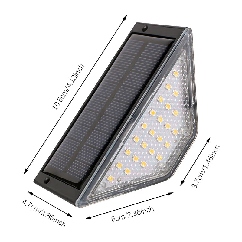Set 8 Lumini Solare LED pentru Deck și Terasă - Impermeabile