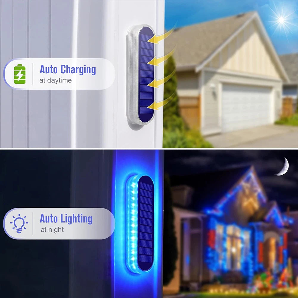 Lumini Solare LED pentru Trepte și Alei Carosabile - IP68, Rezistente 5 Tone